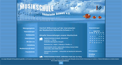 Desktop Screenshot of musikschule-saechsische-schweiz.de