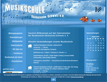 Tablet Screenshot of musikschule-saechsische-schweiz.de